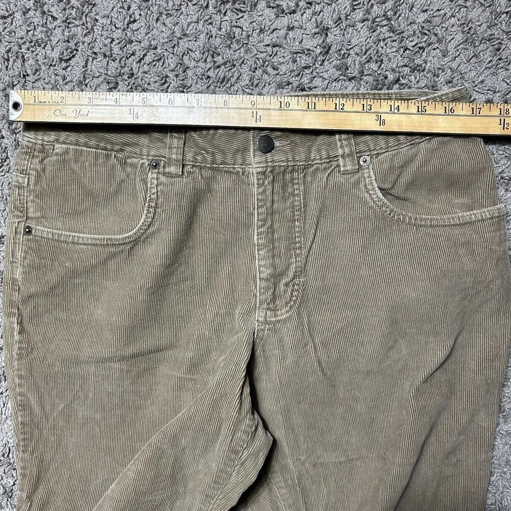 Men’s Patagonia Corduroy Pants 34X28 Java Brown Organic Cotton Straight Leg